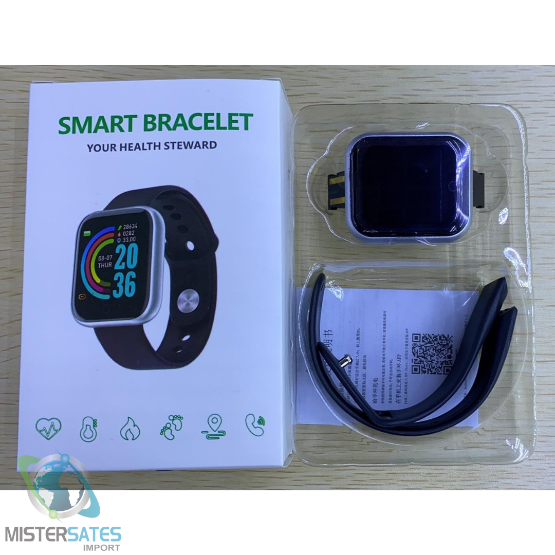 Smartwatch Smart Bracelet D20 Android e IOS - Mistersates Import